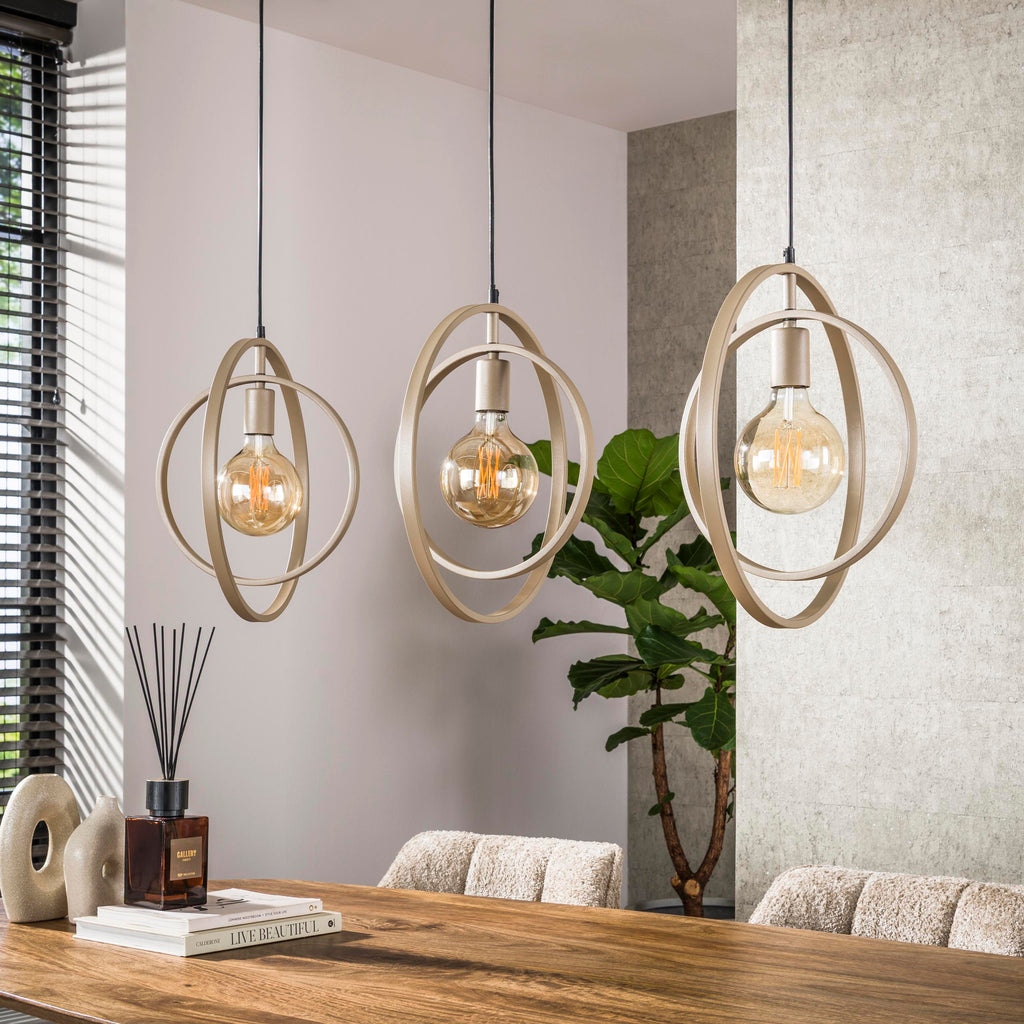 Pendant lamp Turn Around 3-socket