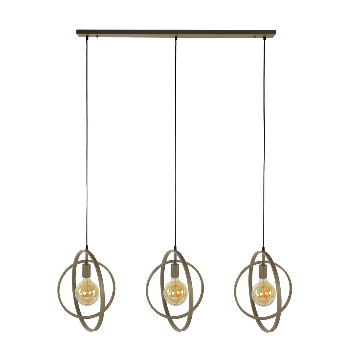 Pendant lamp Turn Around 3-socket