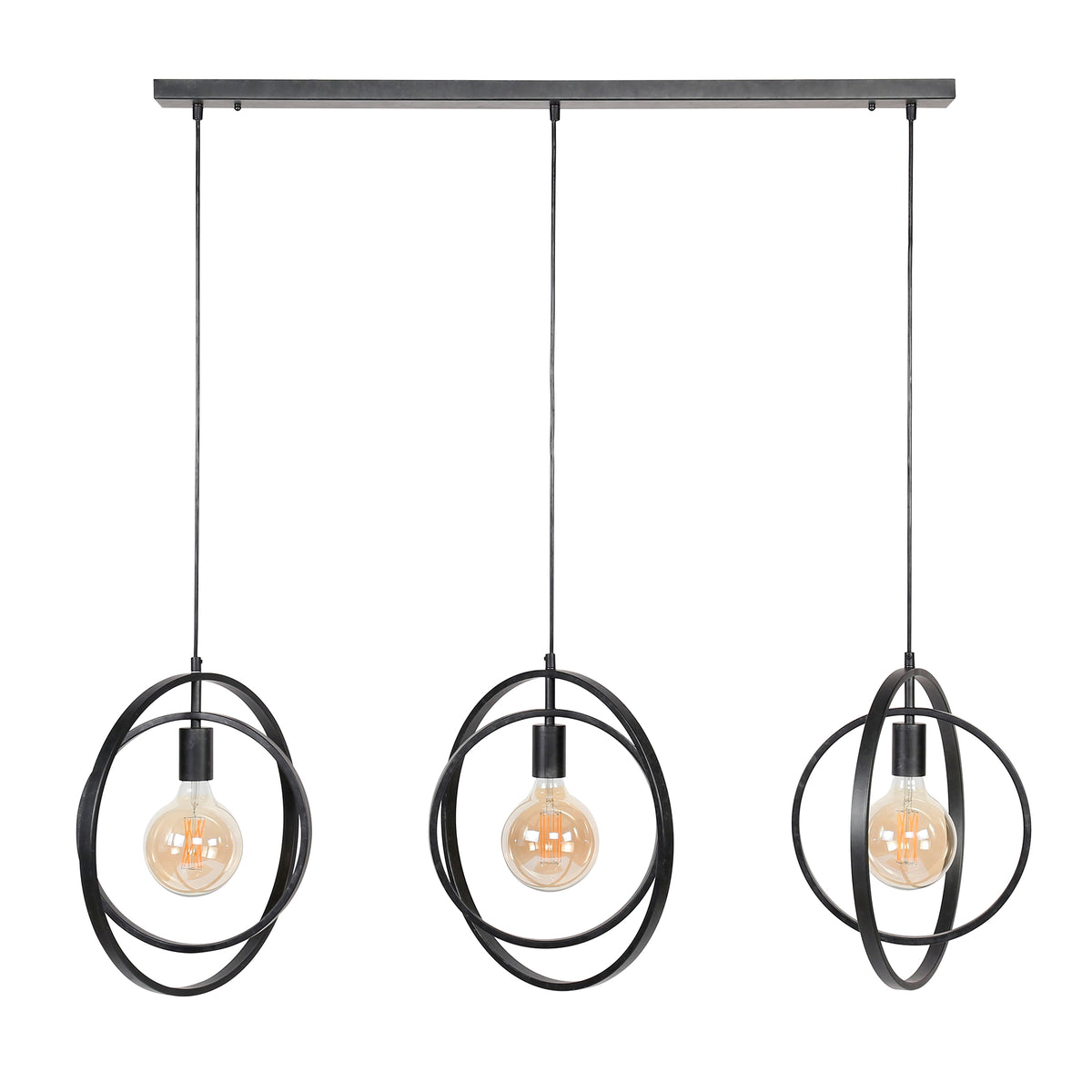 Pendant lamp Turn Around 3-socket