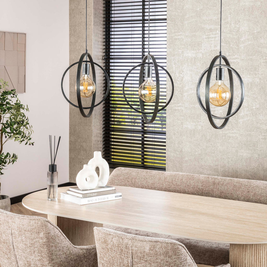 Pendant lamp Turn Around 3-socket