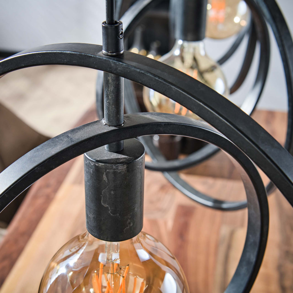 Pendant lamp Turn Around 3-socket