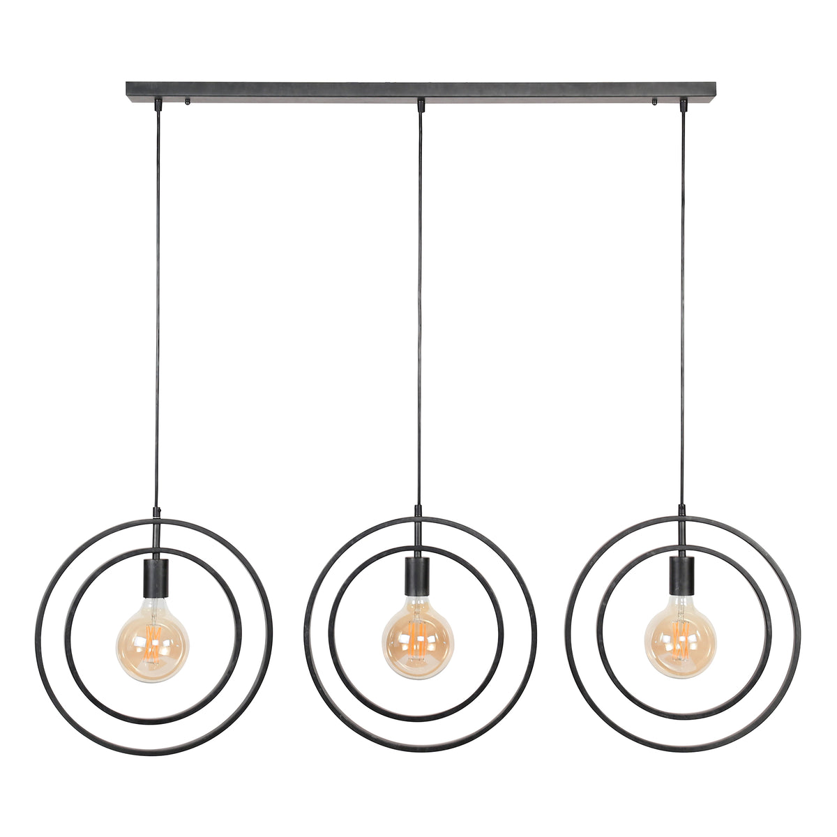 Pendant lamp Turn Around 3-socket
