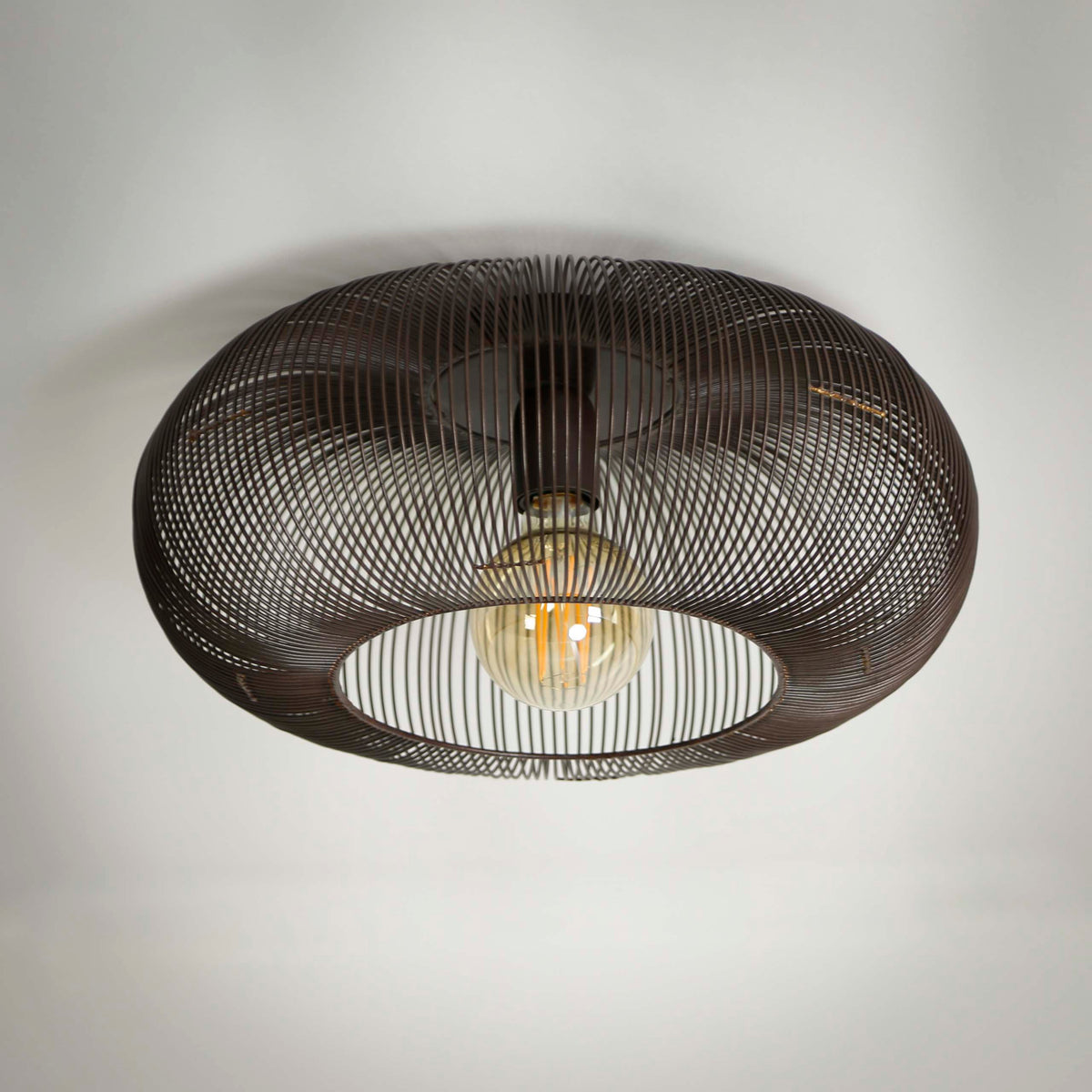 Ceiling lamp Copper Twist 1-socket