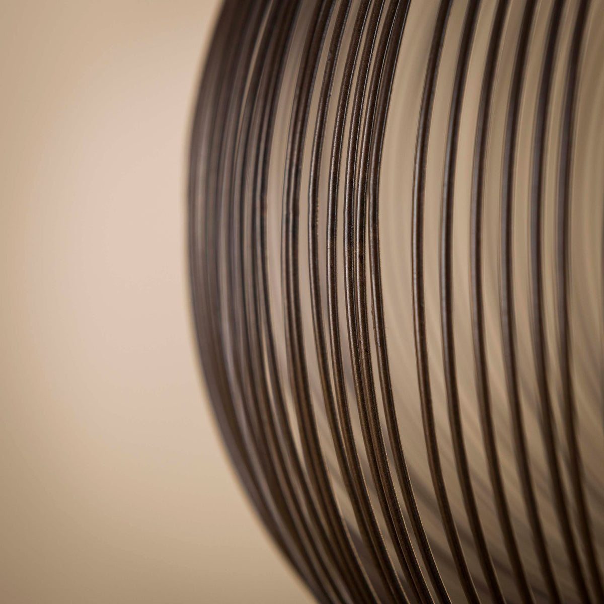 Pendelleuchte Copper Twist 1-flammig Ø70cm