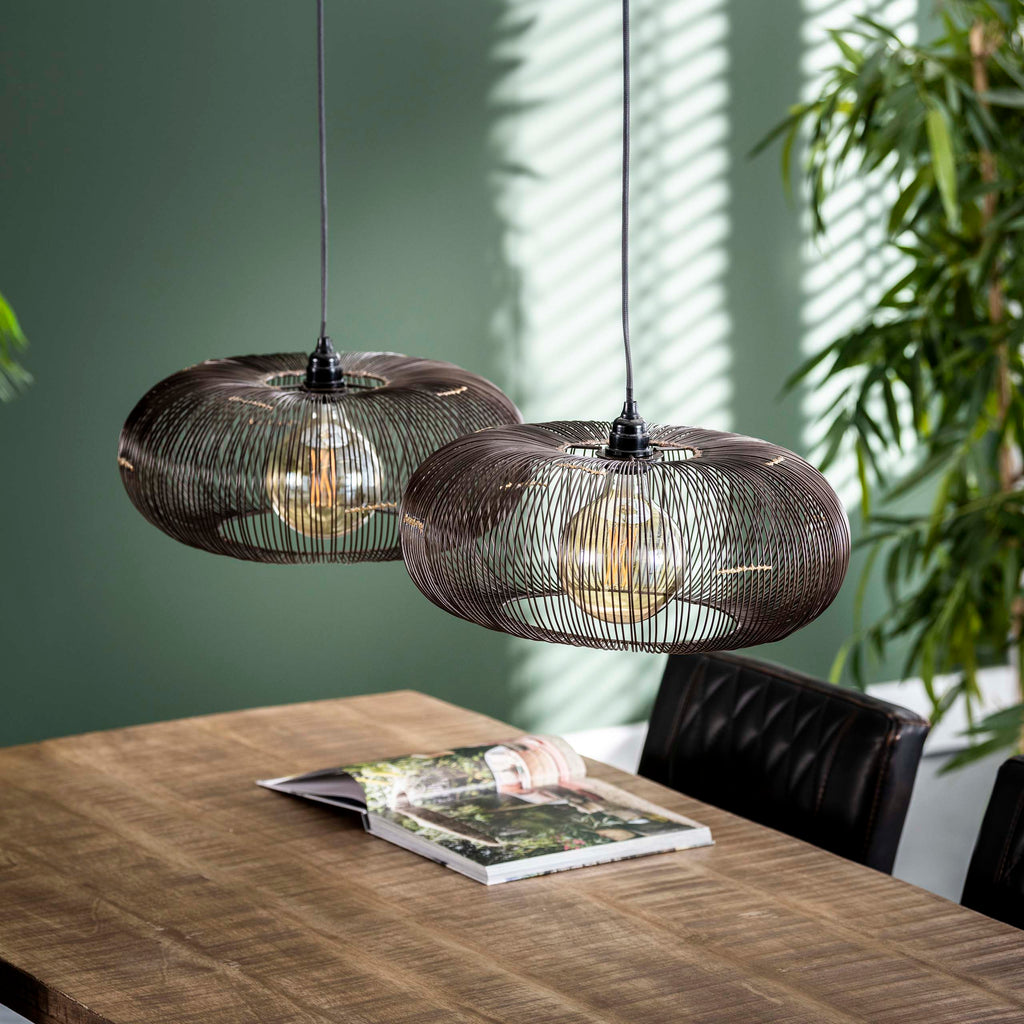 Pendelleuchte Copper Twist 2-Fassungen