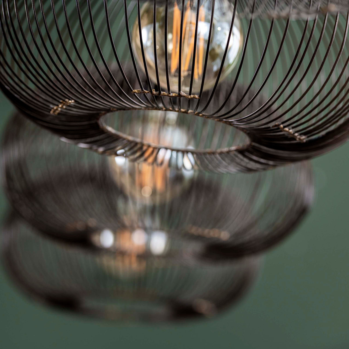 Pendelleuchte Copper Twist 4-flammig