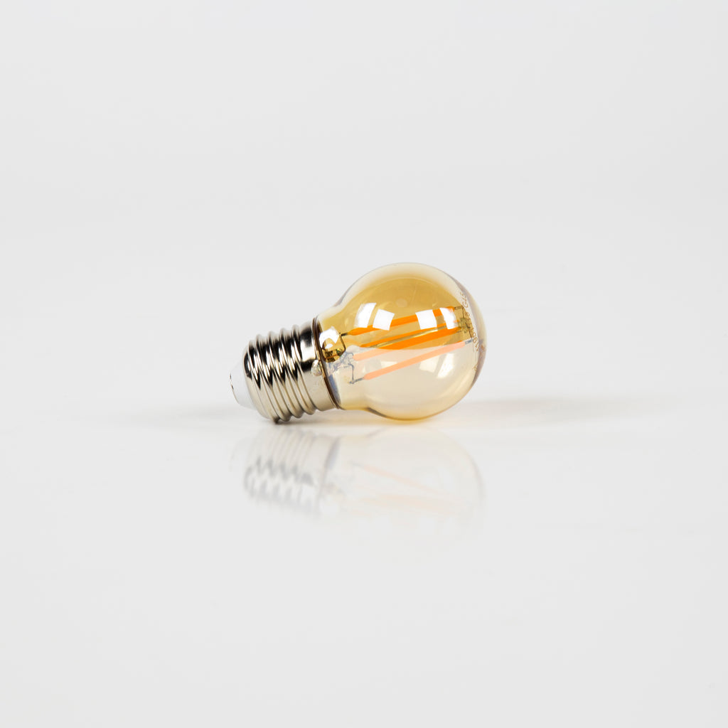 LED-Glühbirne [G45] Filament Globus Ø4,5cm